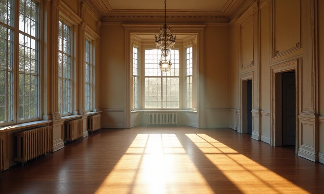 Stately home interior with professional clearing services