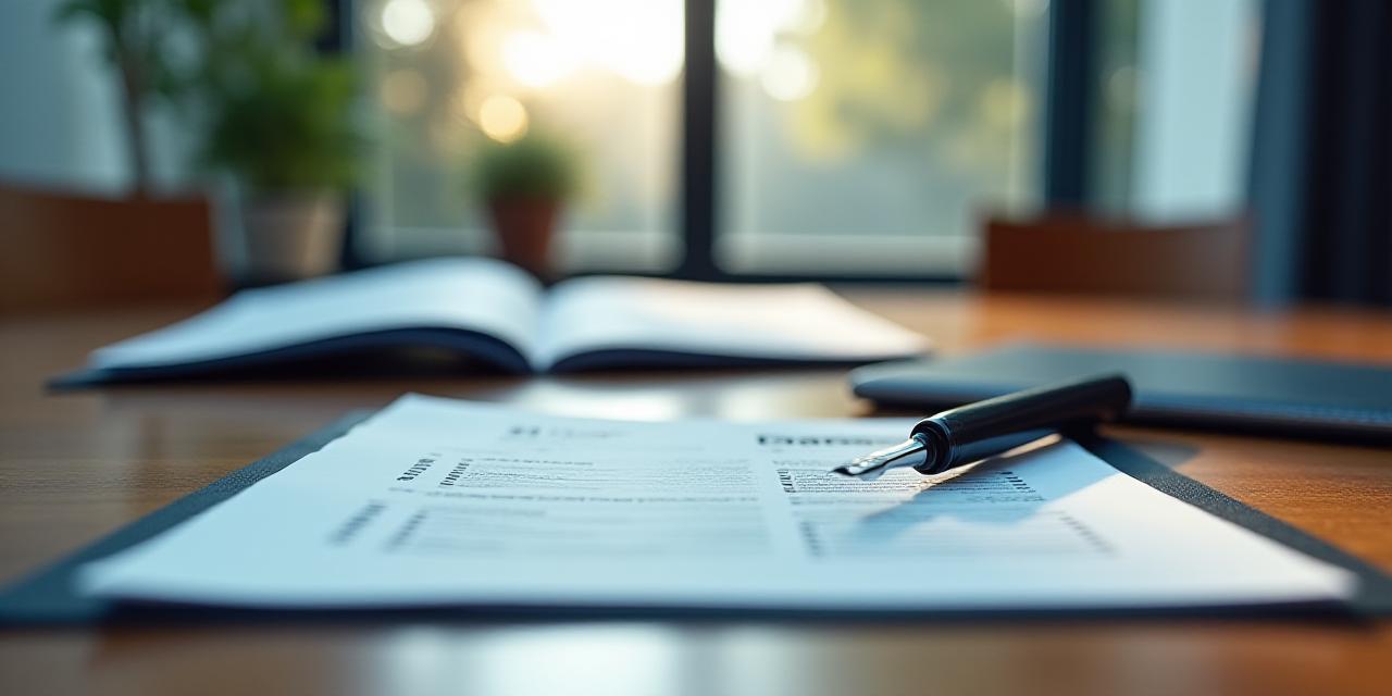 Clean professional workspace backdrop